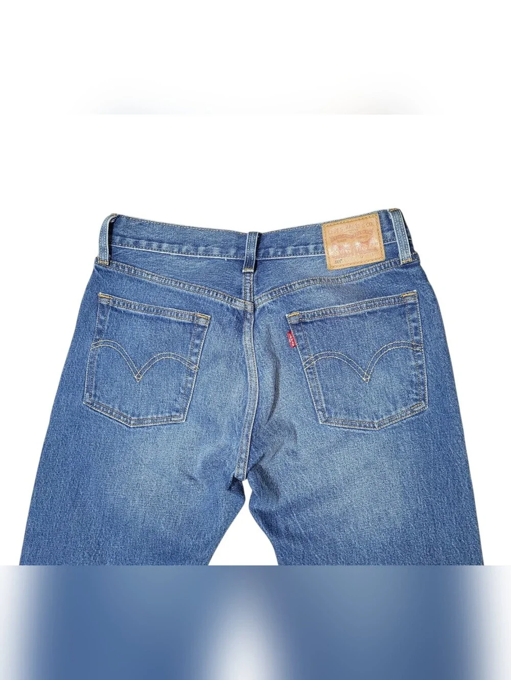 Levi's TURNED ON ME Wedgie Straight Crop Jeans